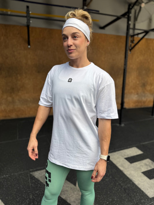 Camiseta Oversized Branca - RoketLabz